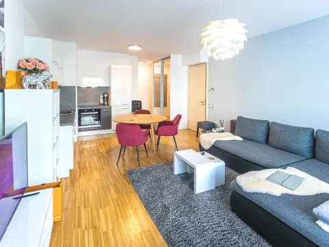 Pronájem bytu 2+kk, Praha - Karlín, Rohanské nábřeží, 59 m2