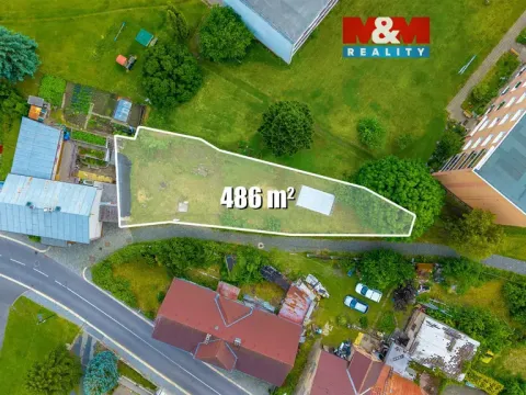 Prodej pozemku pro bydlení, Český Dub, Zahradní, 496 m2