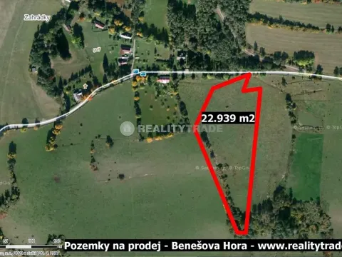 Prodej pole, Vacov, 22939 m2