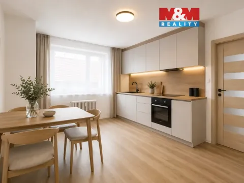 Prodej bytu 2+kk, Trhové Sviny, Branka, 44 m2
