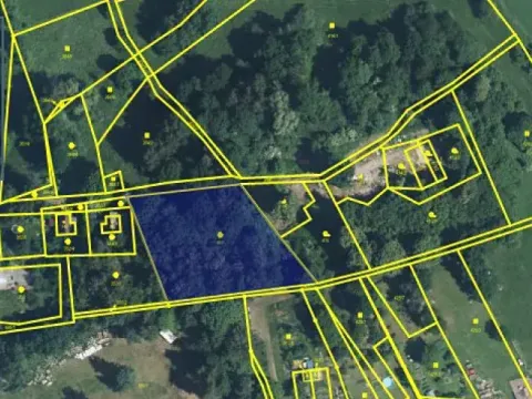 Dražba pozemku, Zákupy, 2921 m2
