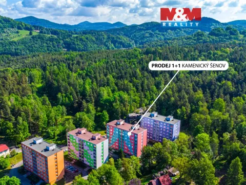 Prodej bytu 1+1, Kamenický Šenov, Pískovec I, 40 m2