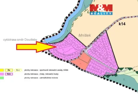 Prodej pozemku pro bydlení, Vamberk, Mníšek, 466 m2