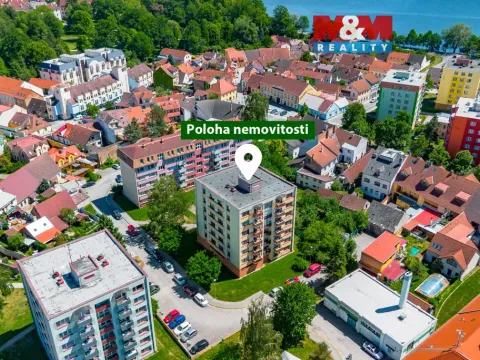 Prodej bytu 3+1, Třeboň, Vrchlického, 70 m2