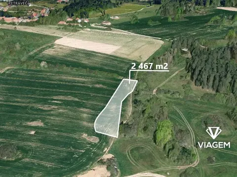 Prodej podílu pole, Petráveč, 479 m2