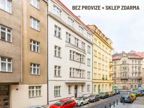 Pronájem bytu 2+kk, Praha - Bubeneč, Sládkova, 38 m2