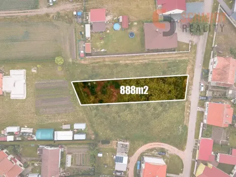 Prodej pozemku pro bydlení, Březí, Větrná, 888 m2