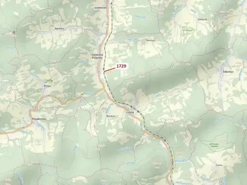 Dražba lesa, Valašská Polanka, 1112 m2