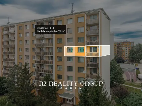 Prodej bytu 4+1, Prostějov, Václava Špály, 91 m2
