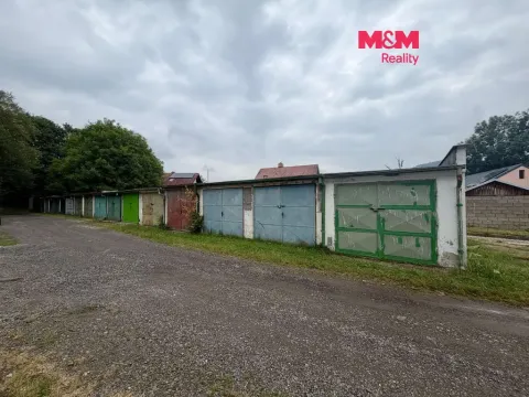 Prodej garáže, Klášterec nad Ohří, Za Hřbitovem, 17 m2