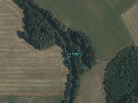 Prodej pozemku, Lužnice, 552 m2