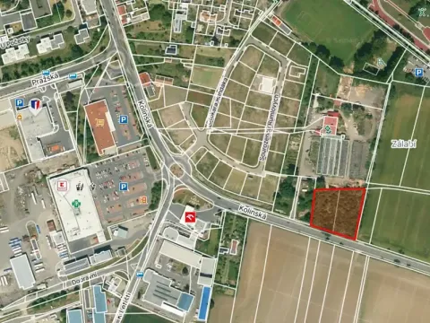 Prodej komerčního pozemku, Nymburk, 3893 m2