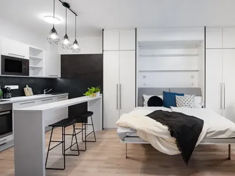 Pronájem bytu 1+kk, Praha - Hlubočepy, Vítové, 33 m2