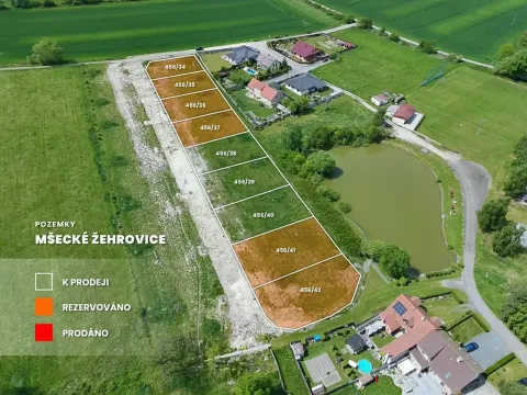 Prodej pozemku pro bydlení, Mšecké Žehrovice, 800 m2