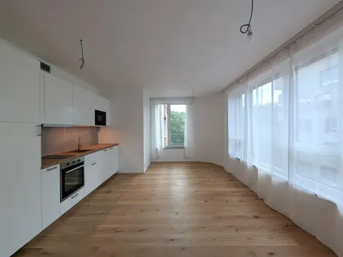 Pronájem bytu 1+kk, Praha - Radlice, U Komína, 34 m2