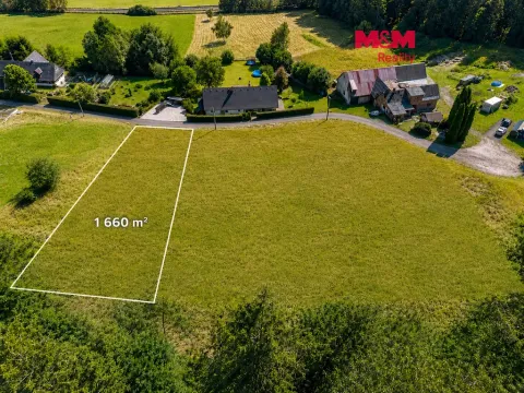 Prodej pozemku pro bydlení, Mostek, 2000 m2
