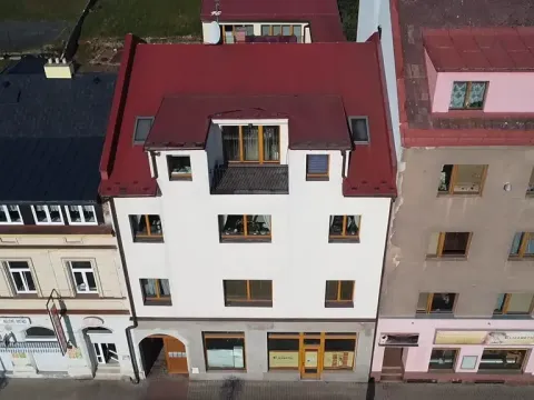 Dražba činžovního domu, Náchod, Komenského, 1000 m2