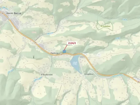 Dražba lesa, Horní Bečva, 6662 m2