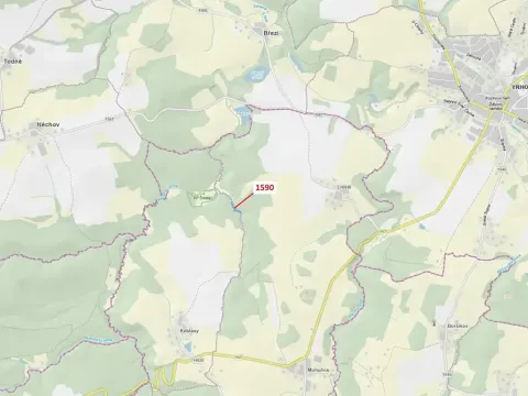 Dražba pozemku, Slavče, 3077 m2