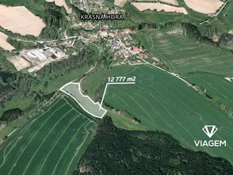 Prodej pole, Krásná Hora, 12777 m2