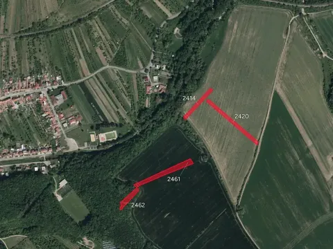 Prodej podílu pole, Louka, 9340 m2