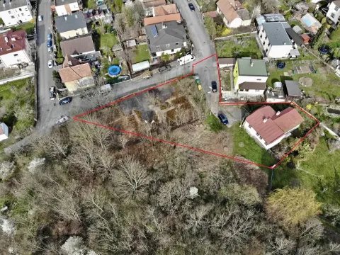 Prodej pozemku, Praha - Modřany, U jizby, 1481 m2