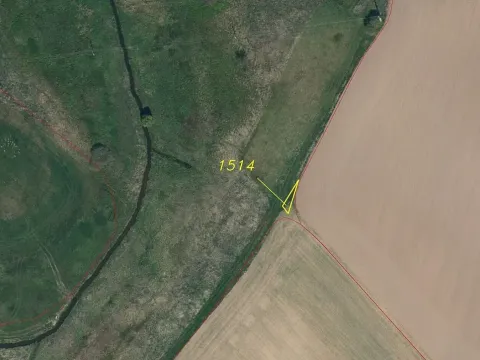 Prodej pole, Horní Cerekev, 409 m2