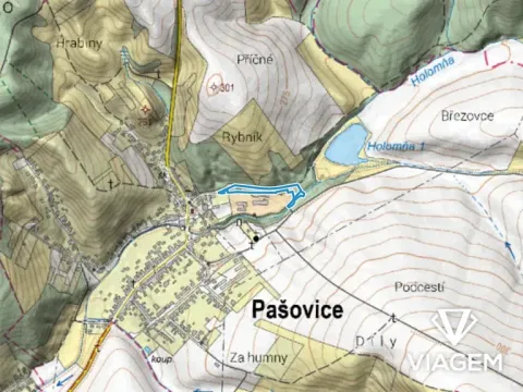 Prodej podílu pole, Pašovice, 1752 m2