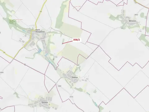 Dražba lesa, Horní Dunajovice, 573 m2