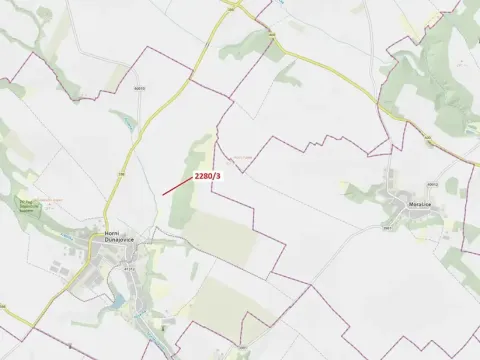 Dražba lesa, Horní Dunajovice, 8 m2