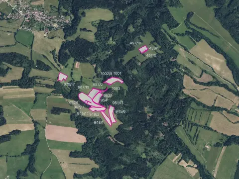 Prodej louky, Postřelmůvek, 100708 m2