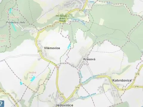 Prodej pole, Vilémovice, 46444 m2