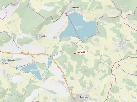 Dražba lesa, Zavlekov, 90 m2