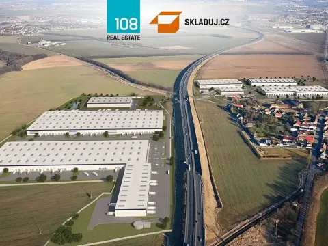 Pronájem skladu, Pavlov, Logistická, 2500 m2