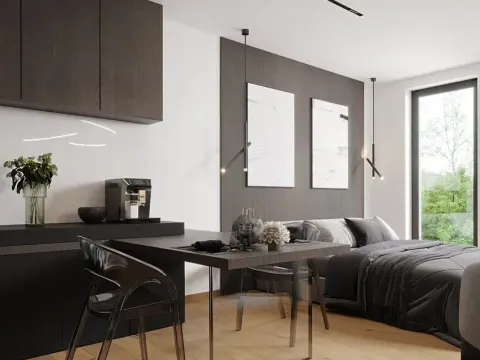 Prodej bytu 1+kk, Praha - Bohnice, Lodžská, 29 m2