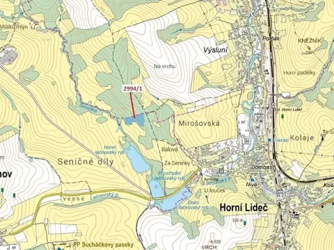 Dražba lesa, Lačnov, 15135 m2