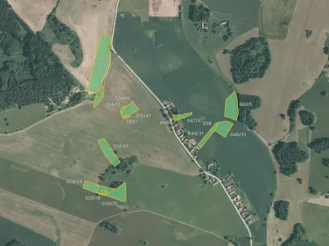 Prodej pole, Kovářov, 14942 m2